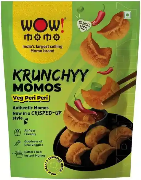Wow! Momo Veg Peri Peri Krunchyy Momos